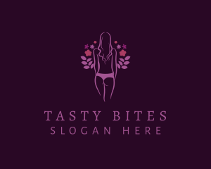 Textile - Sexy Purple Undergarment logo design