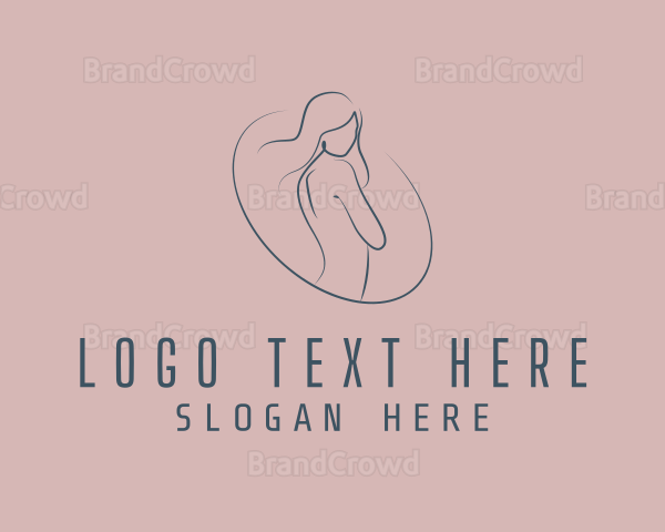 Minimalist Female Body Logo