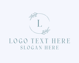 Florist - Floral Leaf Decoration logo design