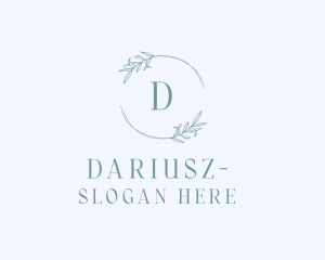 Floral Leaf Decoration Logo