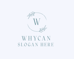 Floral Leaf Decoration Logo