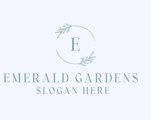 Floral Leaf Decoration logo design