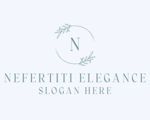 Floral Leaf Decoration logo design