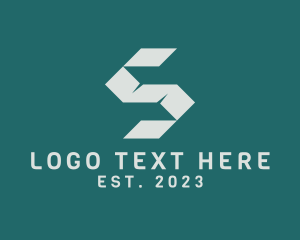 It - Modern Tech Letter S logo design