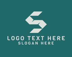 Modern Tech Letter S  Logo
