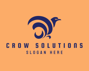 Modern Hawk Bird logo design