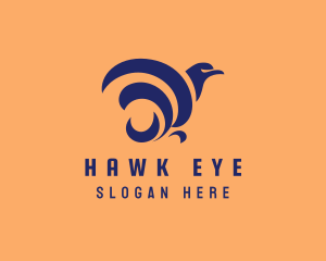 Hawk - Modern Hawk Bird logo design