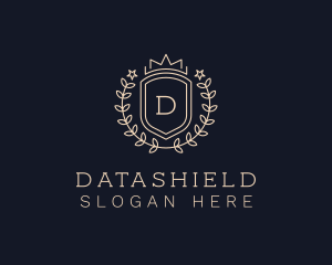 Star Wreath Shield Academy Logo