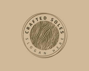 Woodworks Crafting Company logo design