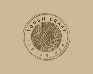 Woodworks Crafting Company logo design