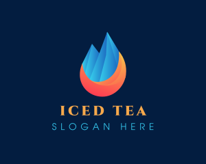 Thermal Ice Mountain logo design