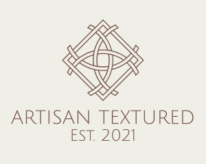 Intricate Woven Textile logo design