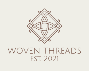Intricate Woven Textile logo design