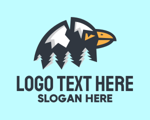 Alpine - Eagle Mountain Forest logo design