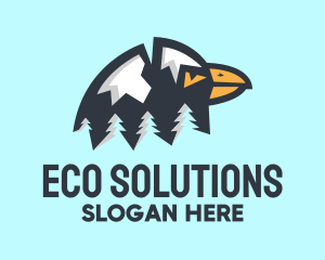 Conservation - Eagle Mountain Forest logo design