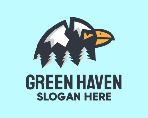 Forest - Eagle Mountain Forest logo design