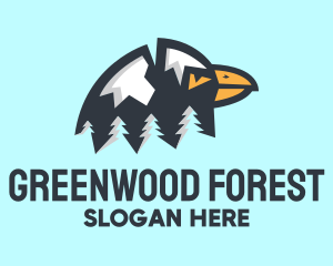 Forestry - Eagle Mountain Forest logo design