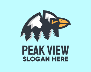 Mountain - Eagle Mountain Forest logo design