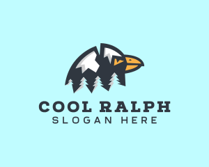 Eagle Mountain Forest logo design