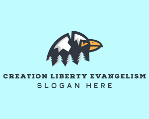 Eagle Mountain Forest logo design