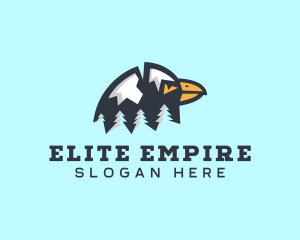 Eagle Mountain Forest logo design