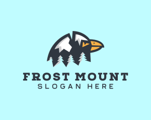 Eagle Mountain Forest logo design