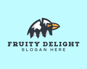 Eagle Mountain Forest logo design