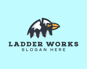 Eagle Mountain Forest logo design