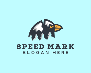 Eagle Mountain Forest logo design