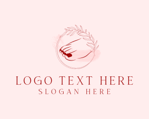 Floral - Pedicure Foot Spa logo design