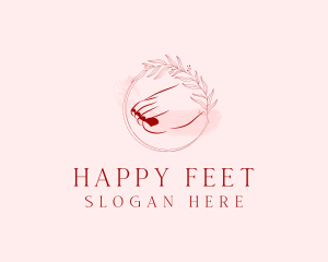 Pedicure Foot Spa logo design