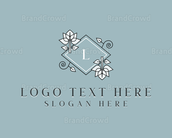 Event Flower Arrangement Logo