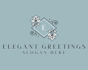 Event Flower Arrangement logo design