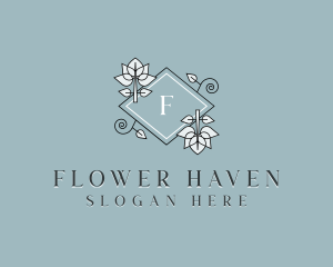 Event Flower Arrangement logo design