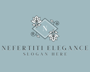 Event Flower Arrangement logo design