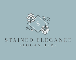 Event Flower Arrangement logo design