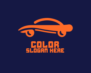 Modern Car Swoosh Logo