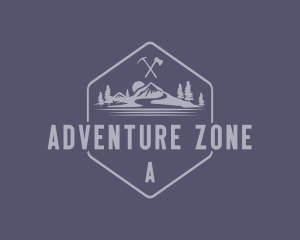 Mountain Climbing Adventure logo design