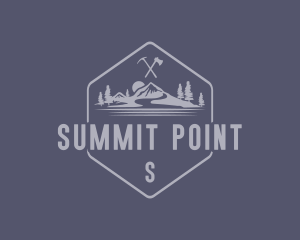 Mountain Climbing Adventure logo design