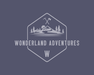 Mountain Climbing Adventure logo design