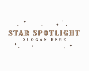 Dainty Star Sparkle logo design