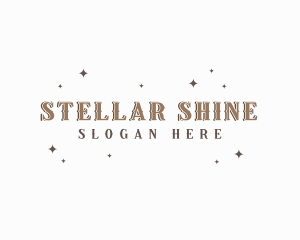 Dainty Star Sparkle logo design