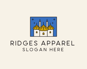 Middle Eastern Temple Towers  logo design