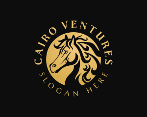 Horse Financing Advisory logo design