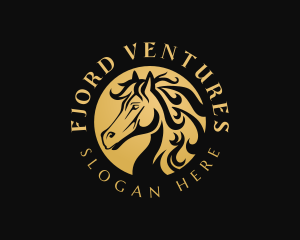 Horse Financing Advisory logo design