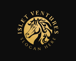 Horse Financing Advisory logo design