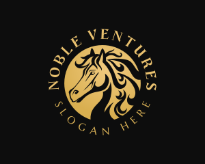 Horse Financing Advisory logo design