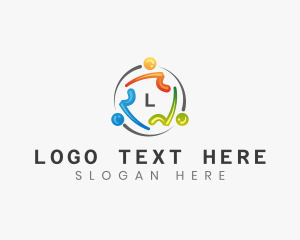 Organization - People Community  Support logo design