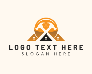 Repair - House Repair Contractor logo design