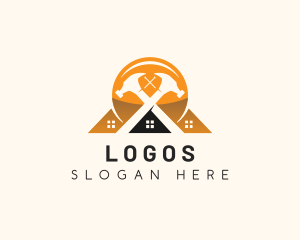 House Repair Contractor Logo